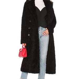 Elegant Black Teddy Jacket for Women